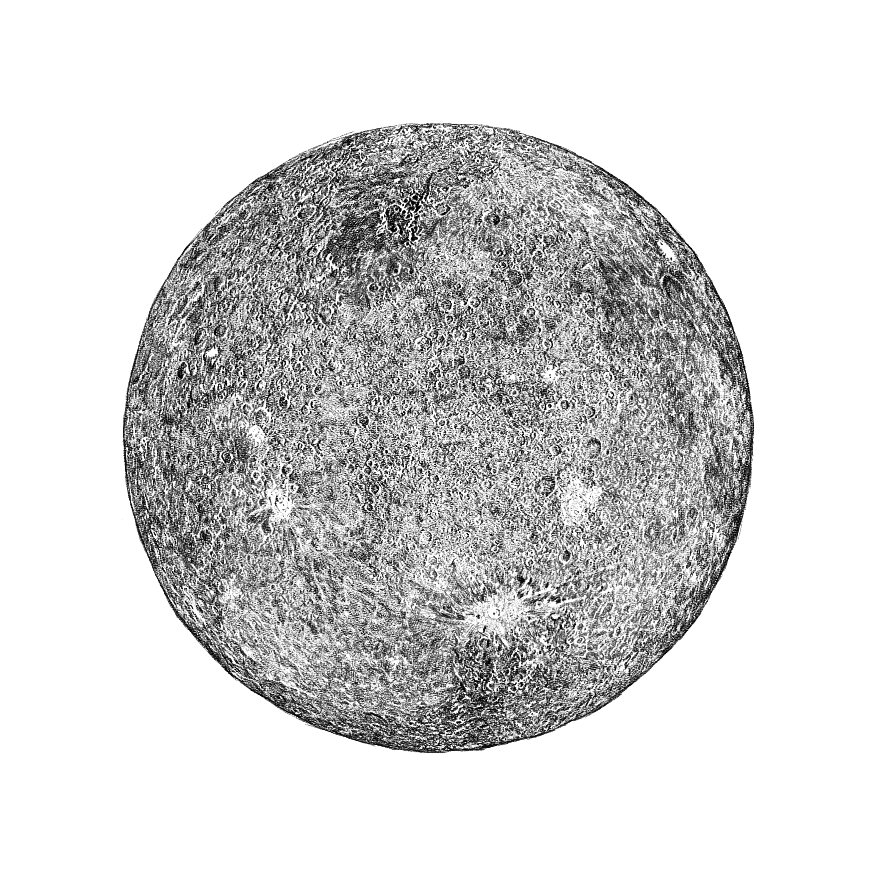 Mercury Planet Illustration