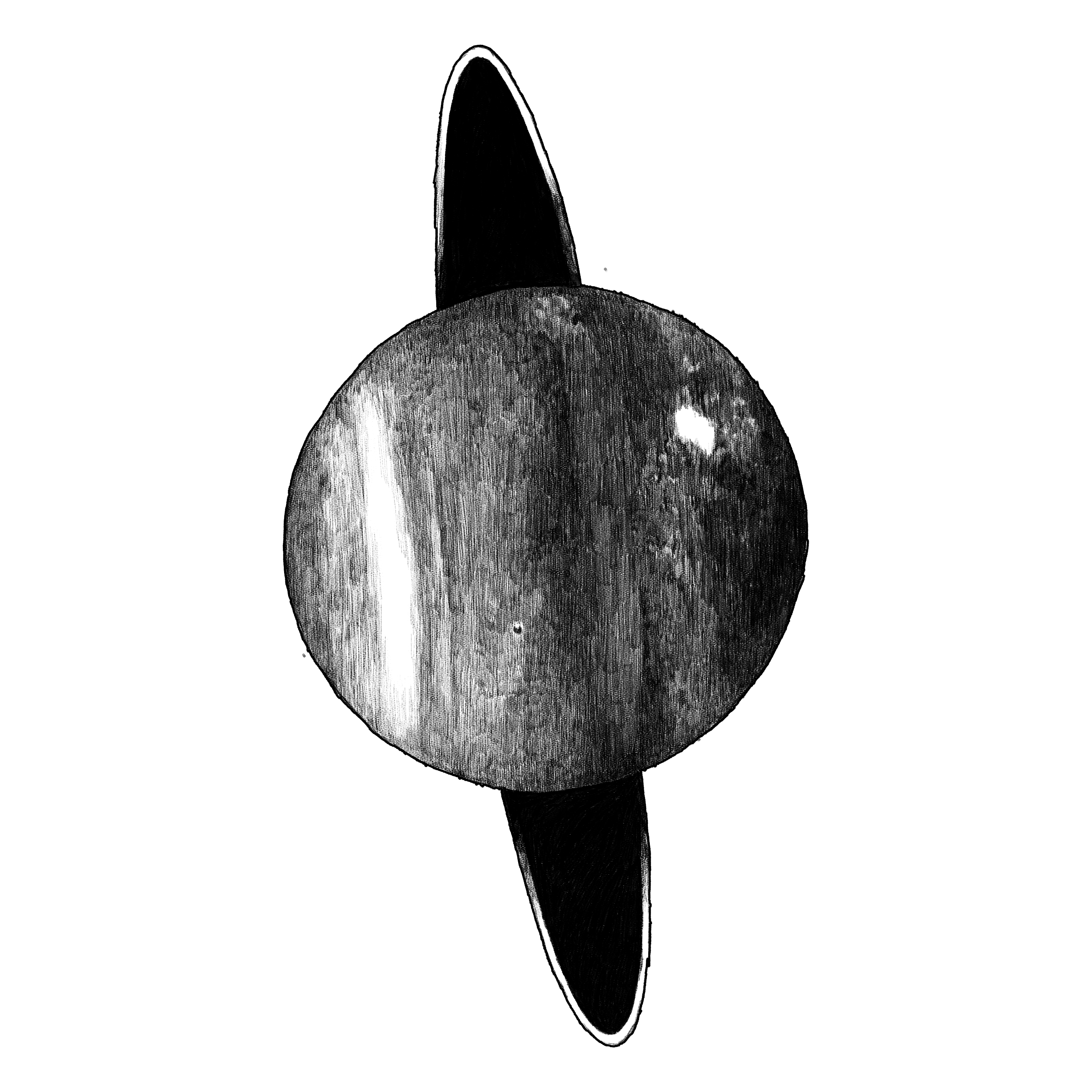 Uranus Planet Illustration